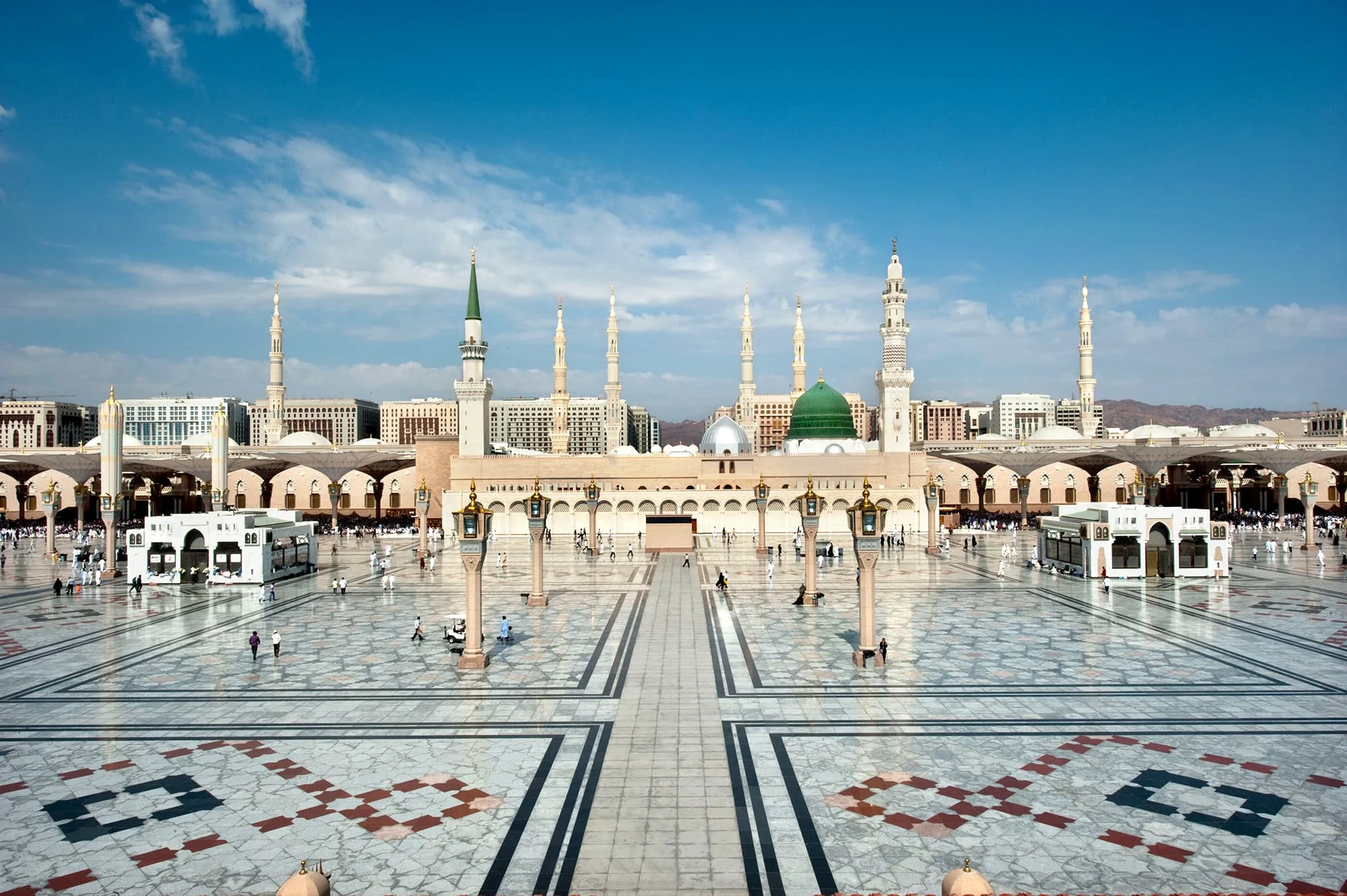 أماكن زارها النبي ﷺ