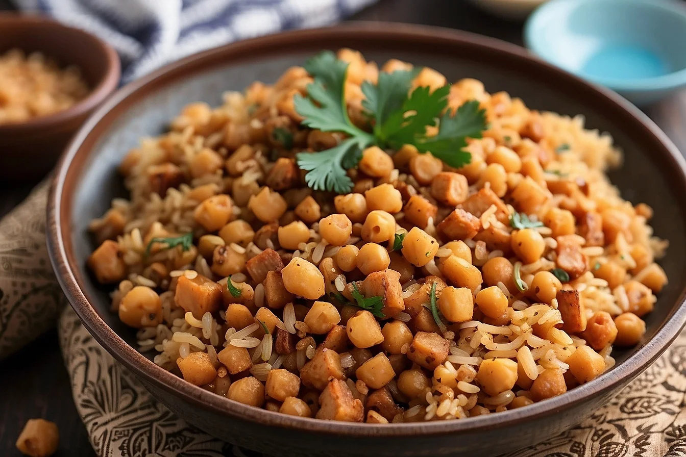رز بالحمص